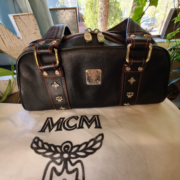 MCM Handbags - MCM Leather Satchel VGC W/ Dustbag